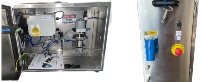 Pressure test panel