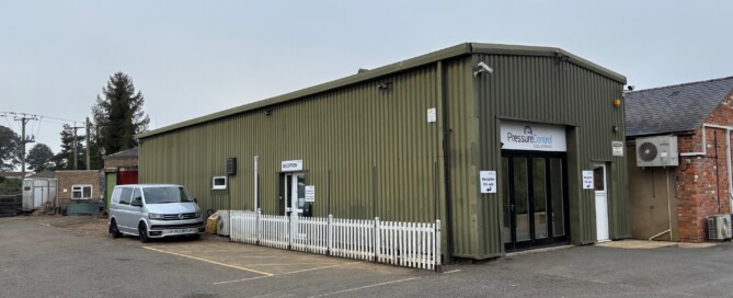 Image of the new Pressure Control Solutions workshop and office premises.